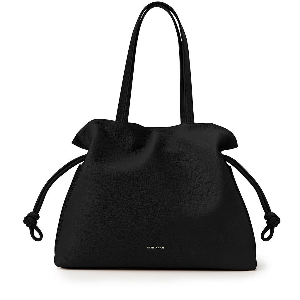 Large Emma Laptop Tote - Black