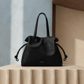 Large Emma Laptop Tote - Black