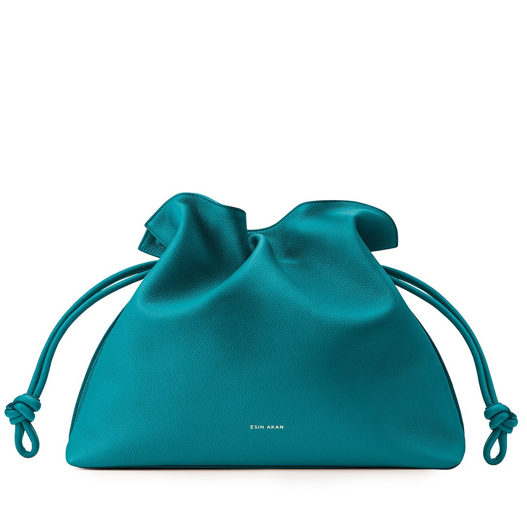 Large Emma Laptop Tote - Teal