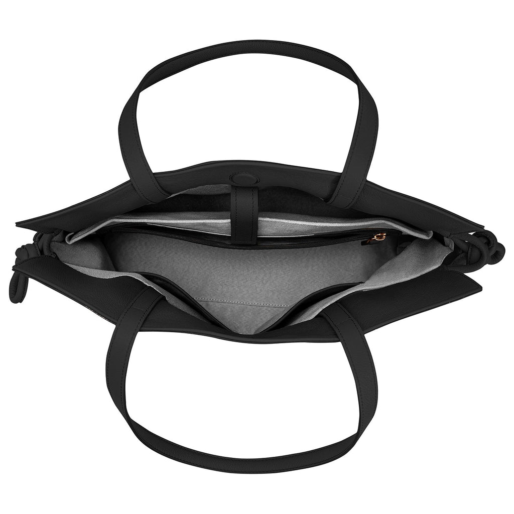 Large Emma Laptop Tote - Black