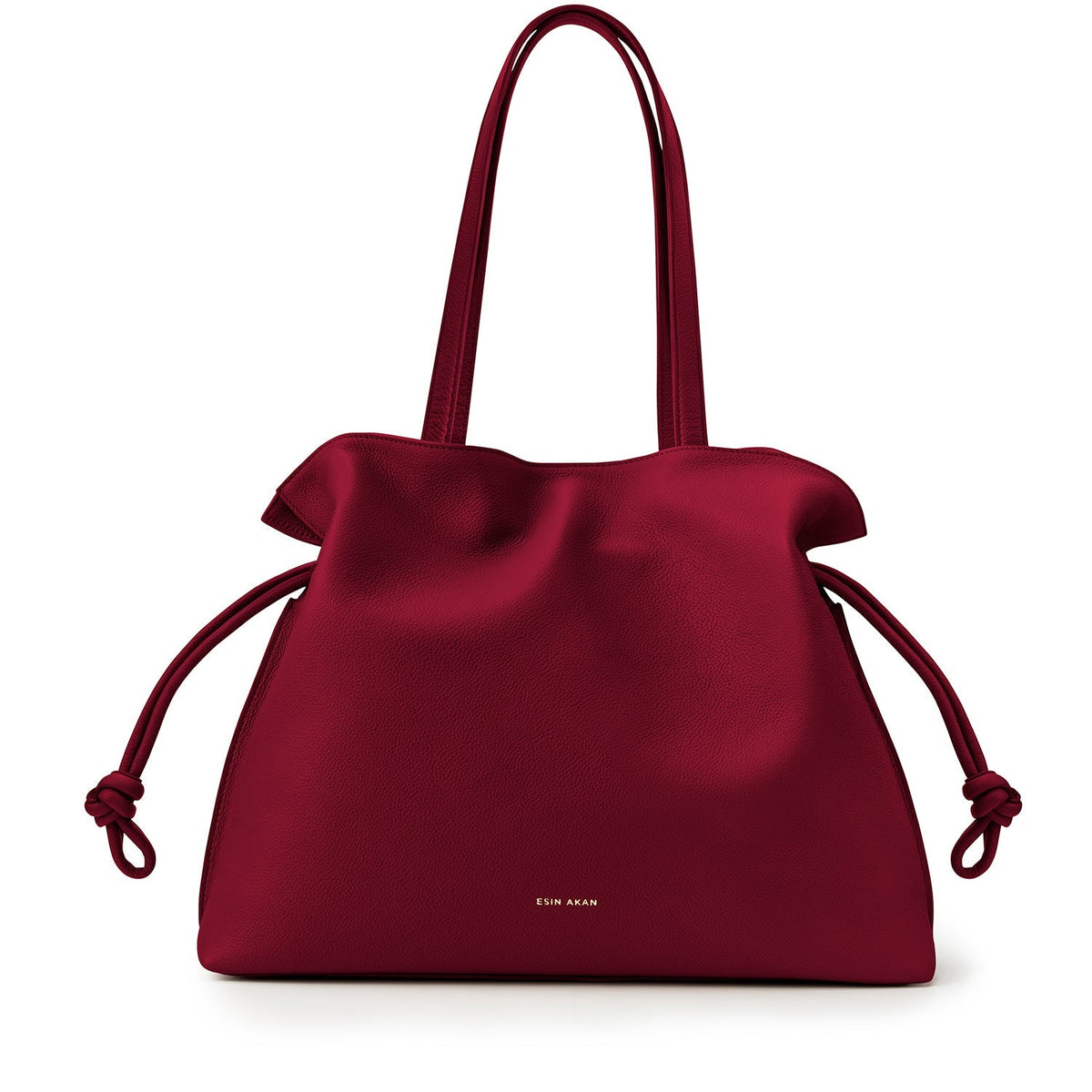 Large Emma Laptop Tote - Cherry Red