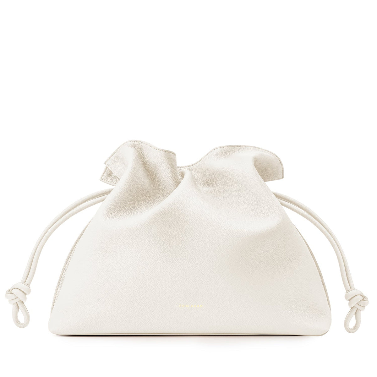 Large Emma Laptop Tote - White