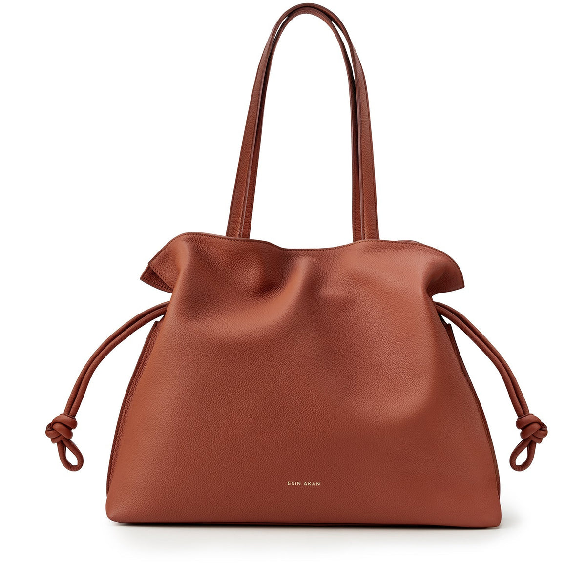 Large Emma Laptop Tote - Tan