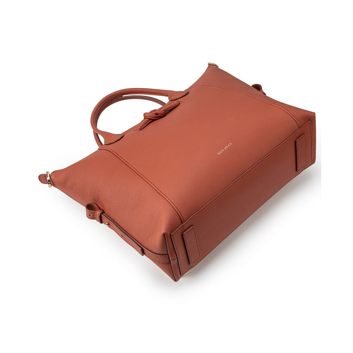 Wimbledon Leather Laptop Backpack - Tan