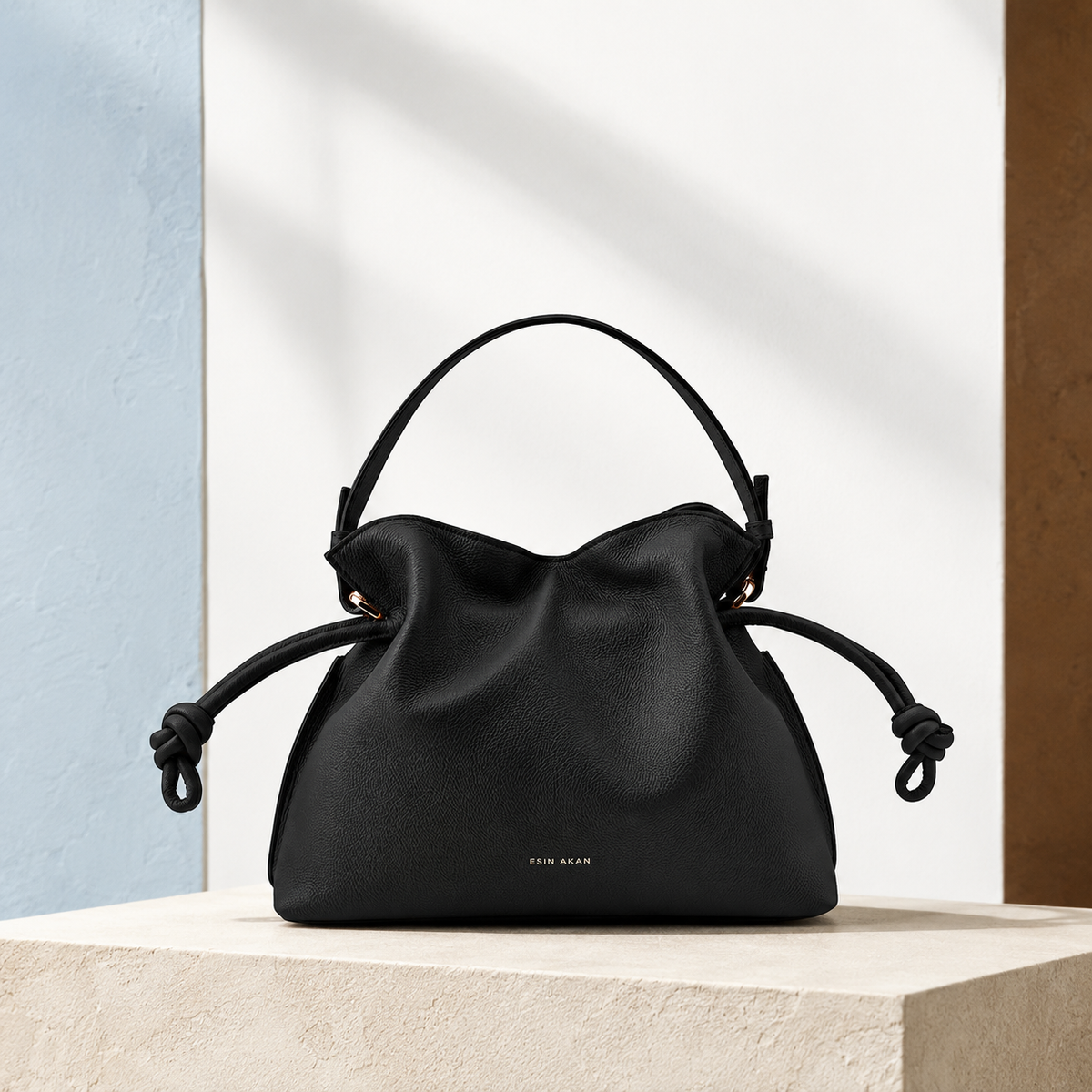 Midi Emma Convertible Tote - Black