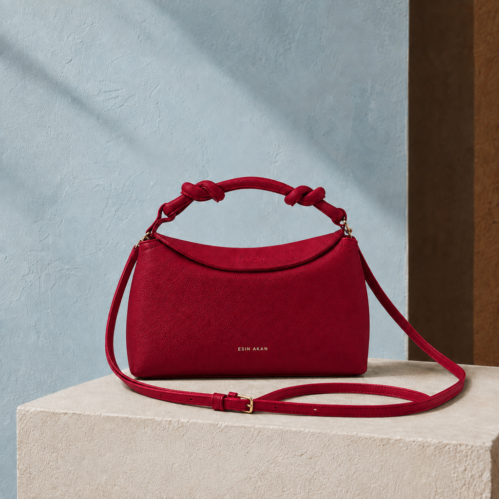 Midi Sloane Multiway Crossbody - Cherry Red