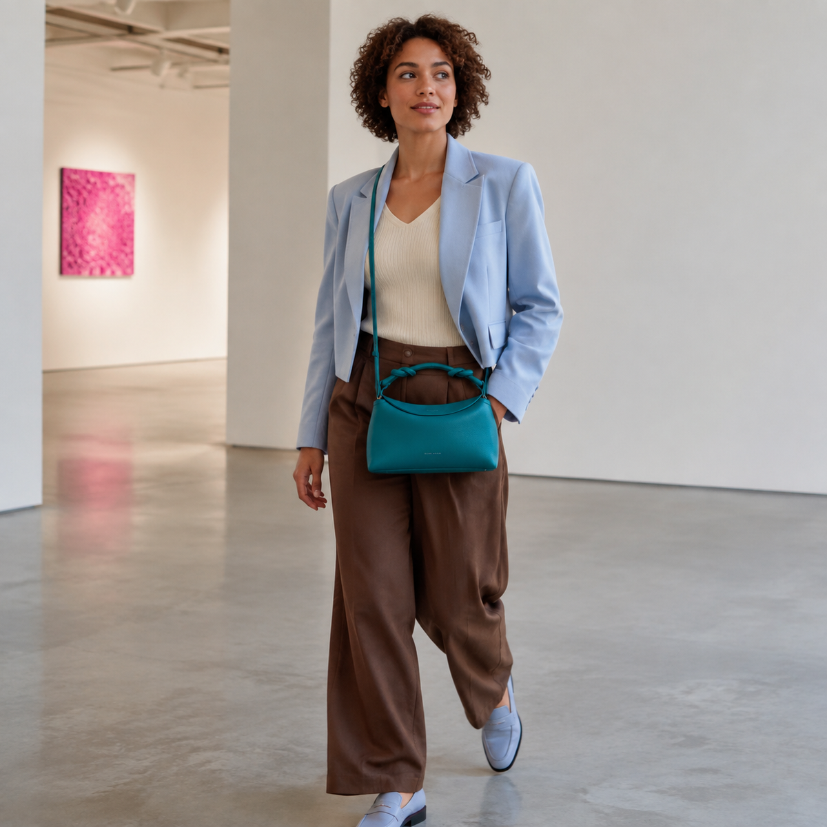 Midi Sloane Multiway Crossbody - Teal