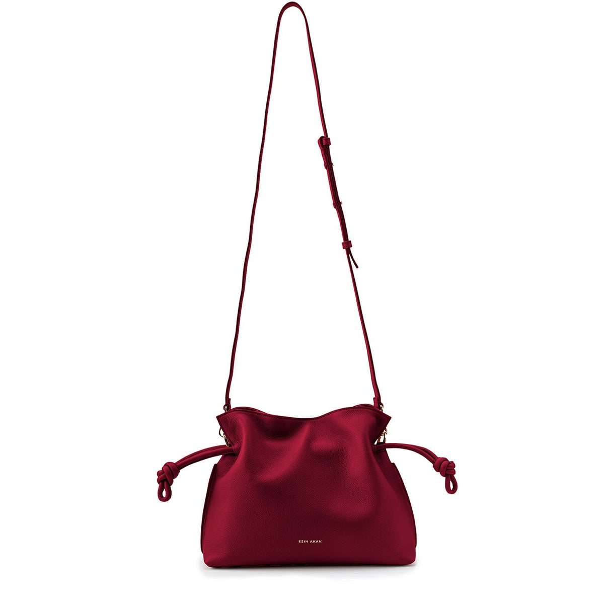 Midi Emma Convertible Tote - Cherry Red