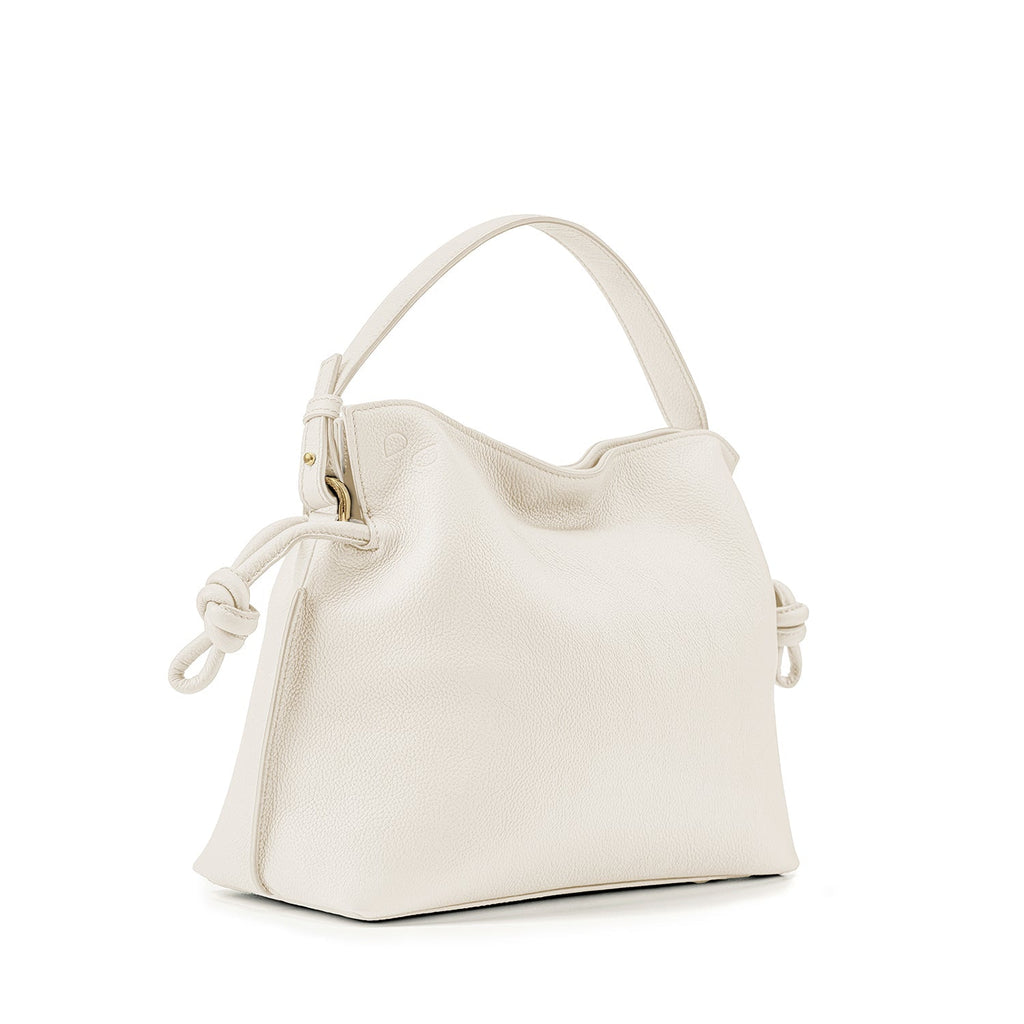 Midi Emma Convertible Tote - White
