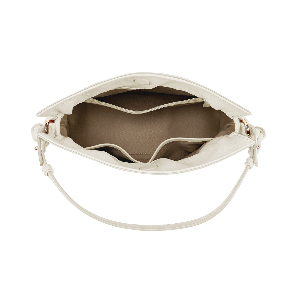 Midi Emma Convertible Tote - White
